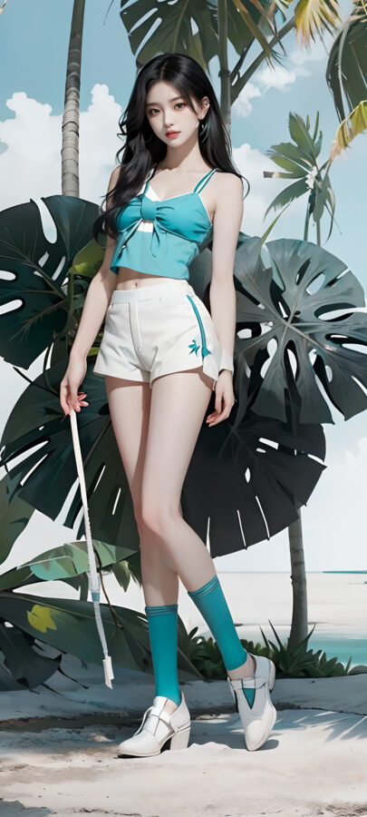 图片[19]-32张AI美女手机壁纸-尖叫文案