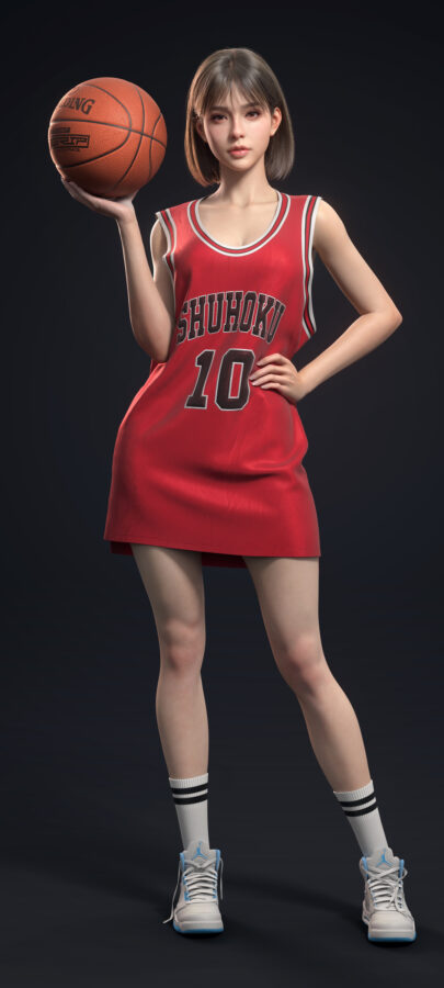 图片[18]-AI短发美女手机壁纸-尖叫文案