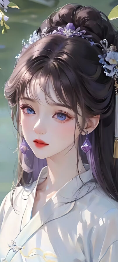 图片[12]-AI古风美女手机壁纸-尖叫文案