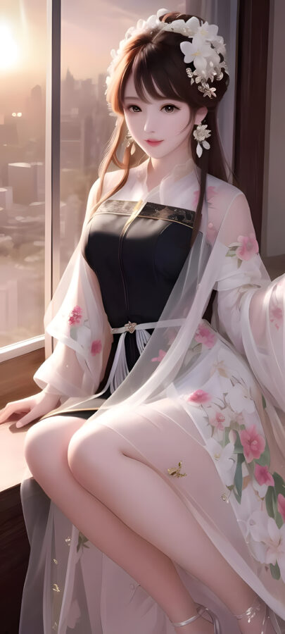 图片[7]-AI古风美女手机壁纸-尖叫文案