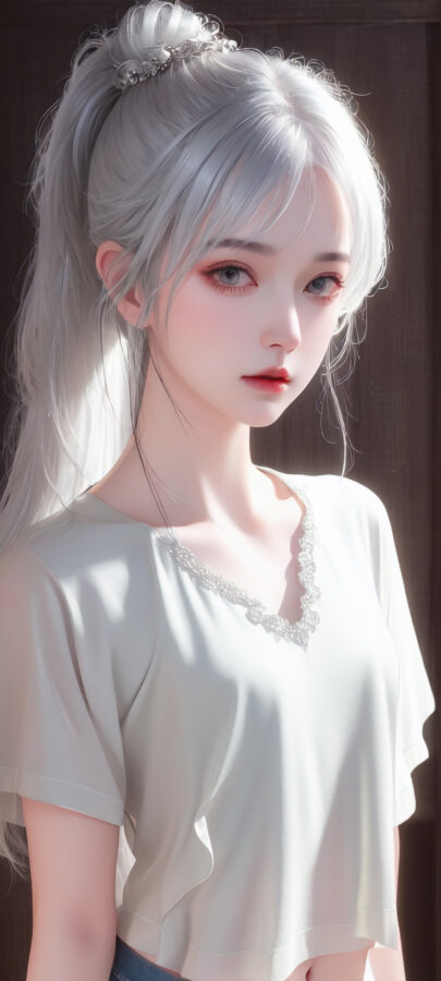 图片[13]-个性AI美女手机壁纸-尖叫文案