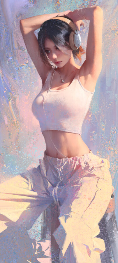 图片[6]-个性AI美女手机壁纸-尖叫文案