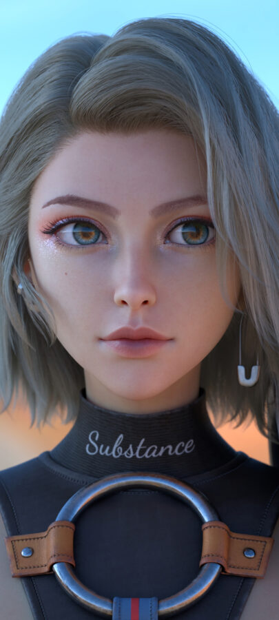 图片[6]-AI短发美女手机壁纸-尖叫文案