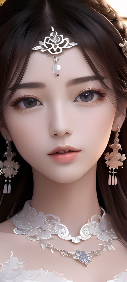 图片[2]-AI古风美女手机壁纸-尖叫文案