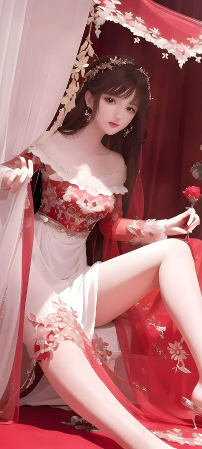 图片[3]-AI古风美女手机壁纸-尖叫文案