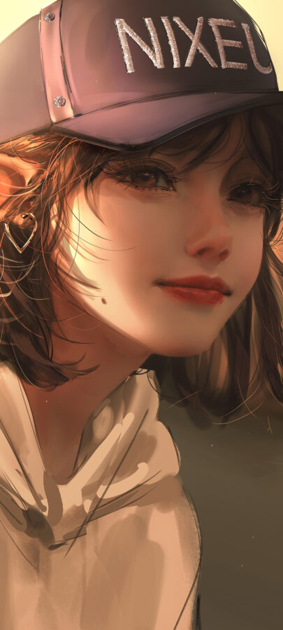 图片[25]-AI短发美女手机壁纸-尖叫文案