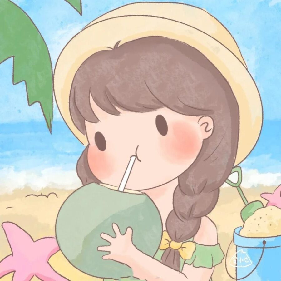 图片[17]-70个女生专用卡通头像-尖叫文案