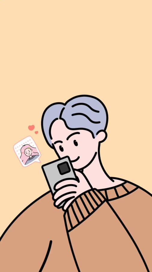 图片[2]-百看不厌的情侣手机壁纸-尖叫文案