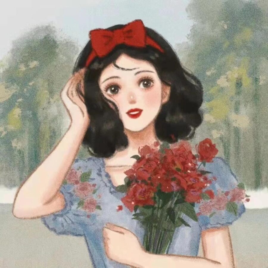 图片[33]-70个女生专用卡通头像-尖叫文案