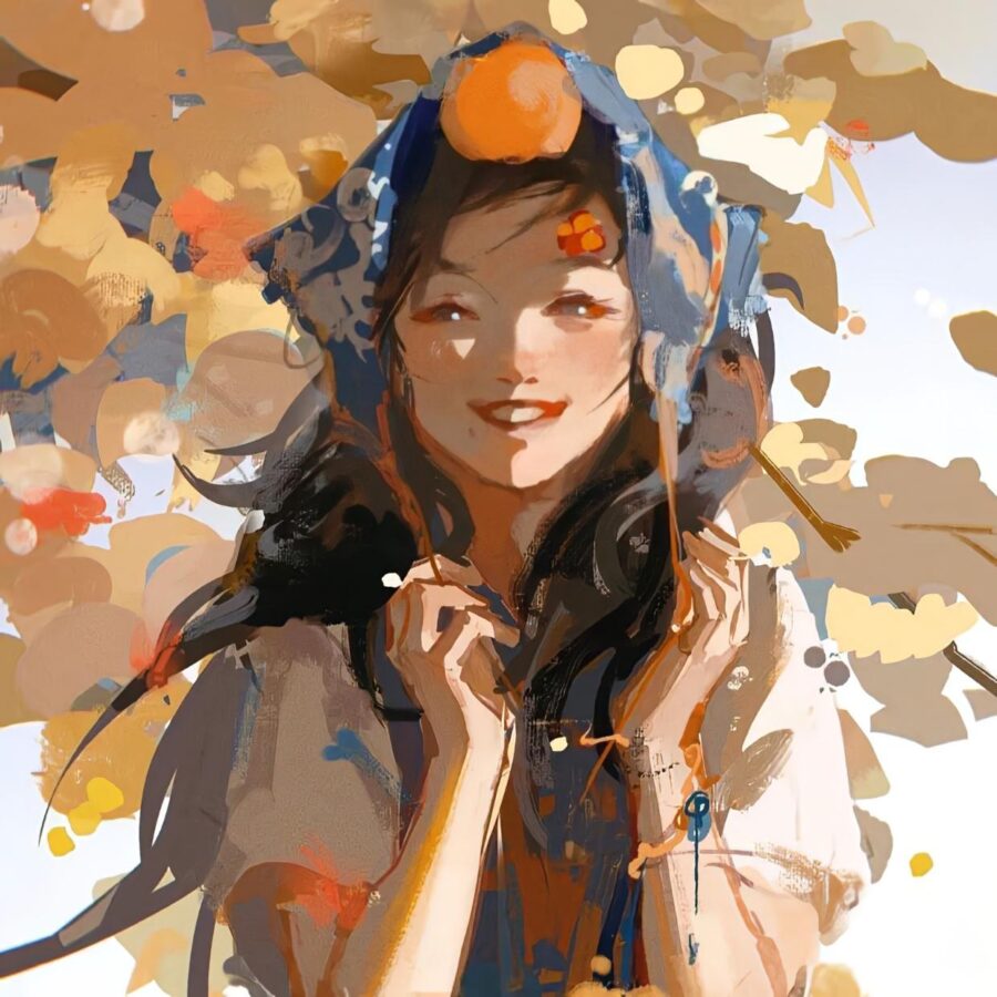 图片[58]-60个女生专用卡通头像-尖叫文案