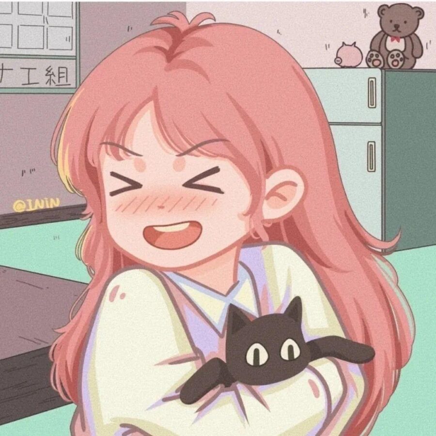 图片[12]-60个女生专用卡通头像-尖叫文案