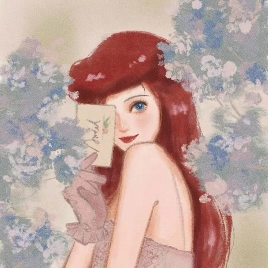 图片[32]-70个女生专用卡通头像-尖叫文案